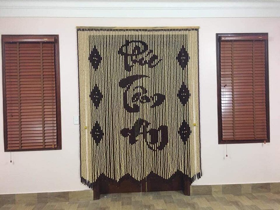 Mành hạt gỗ Phúc Tâm An