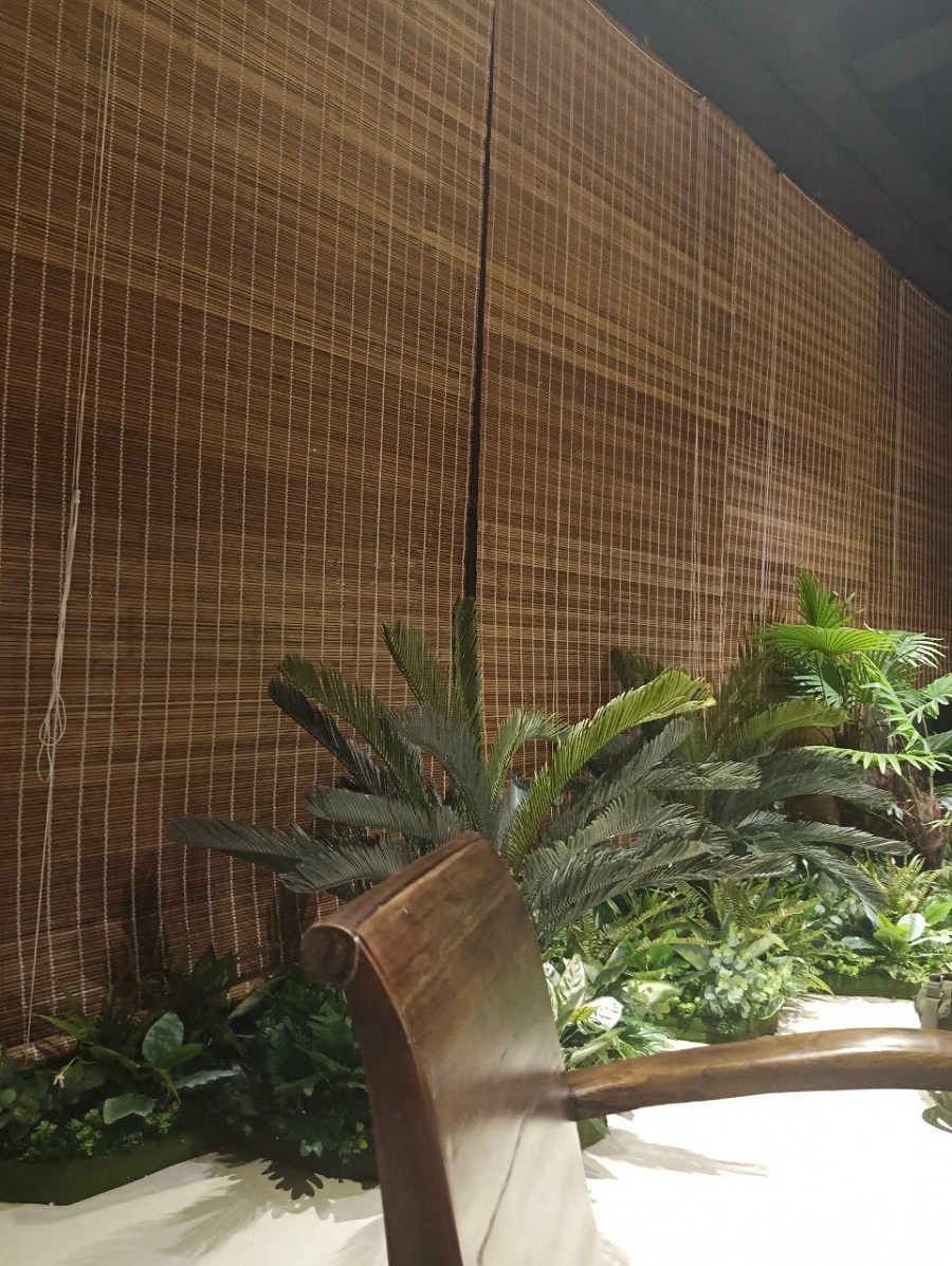 Mành trúc che nắng nhà hàng