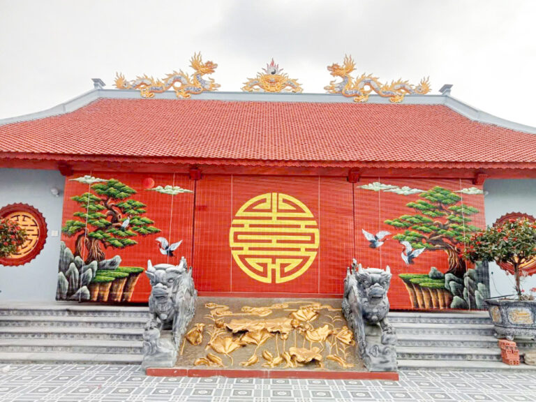 Mành Trúc Vẽ Tranh – Tùng Hạc Diên Niên